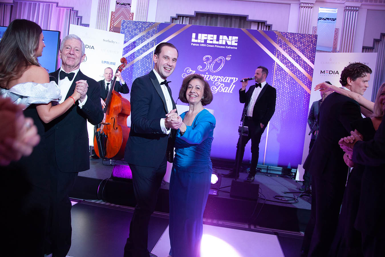 ROYAL COUPLE OF SERBIA AT LIFELINE LONDON’S 30th ANNIVERSARY CHARITY BALL