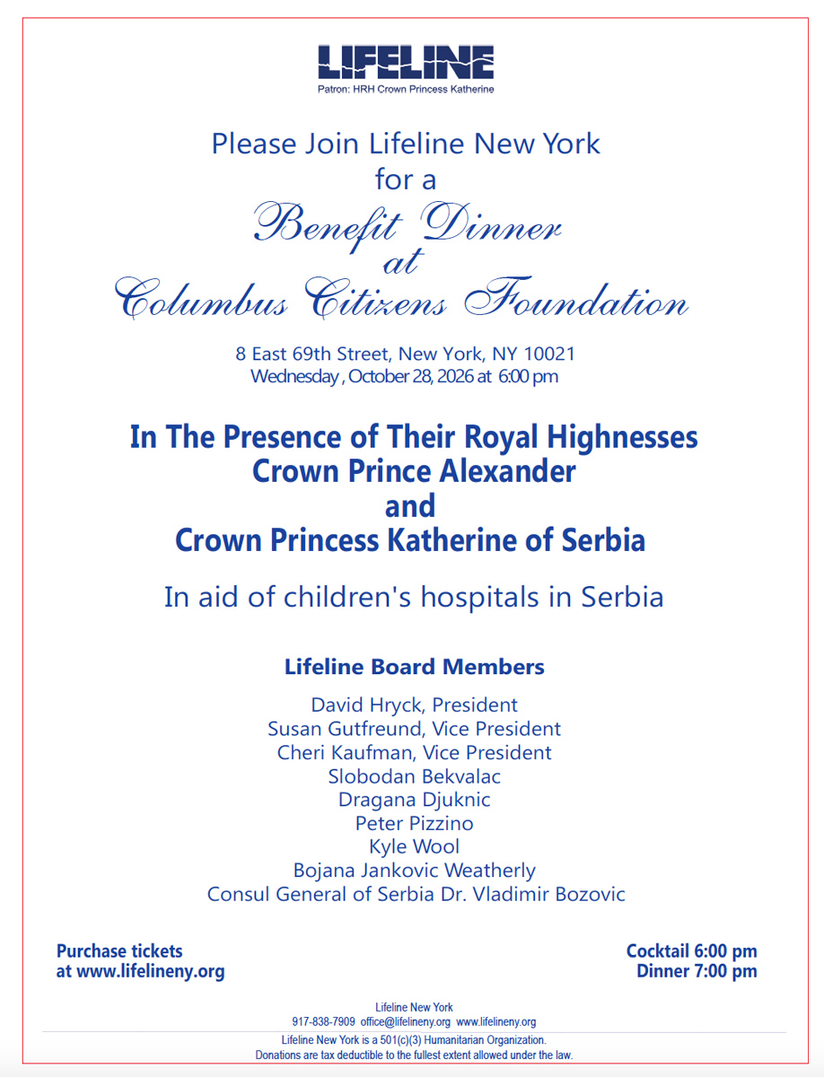Benefit Dinner at Columbus Citizens Foundation