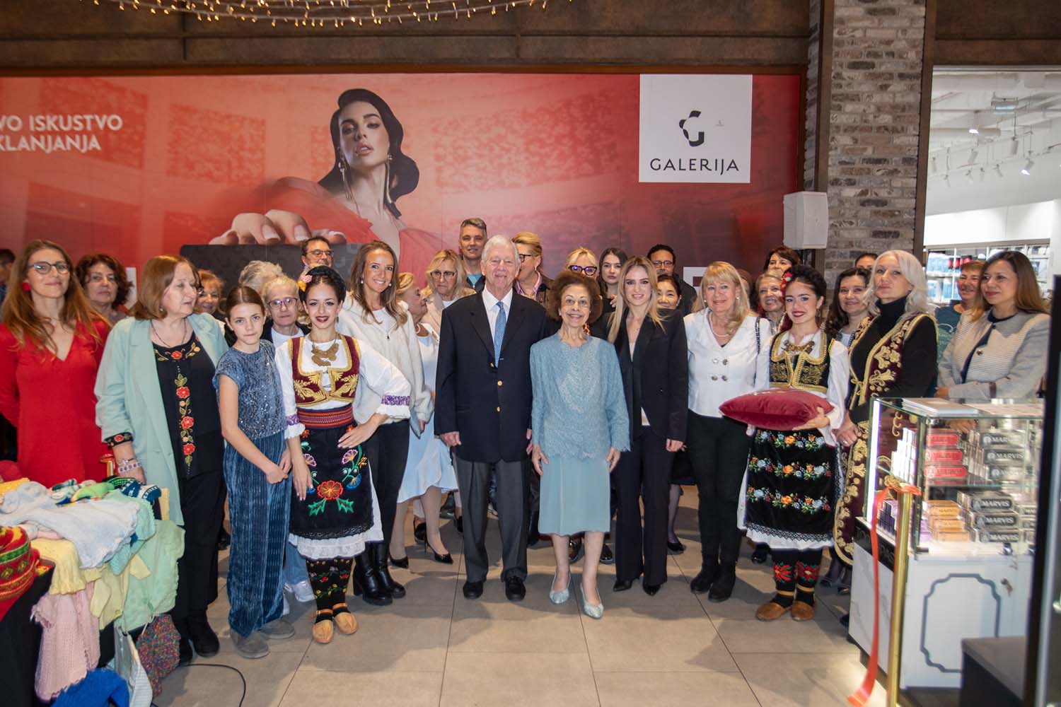 CROWN PRINCESS KATHERINE OPENS TRADITIONAL HUMANITARIAN CHRISTMAS BAZAAR