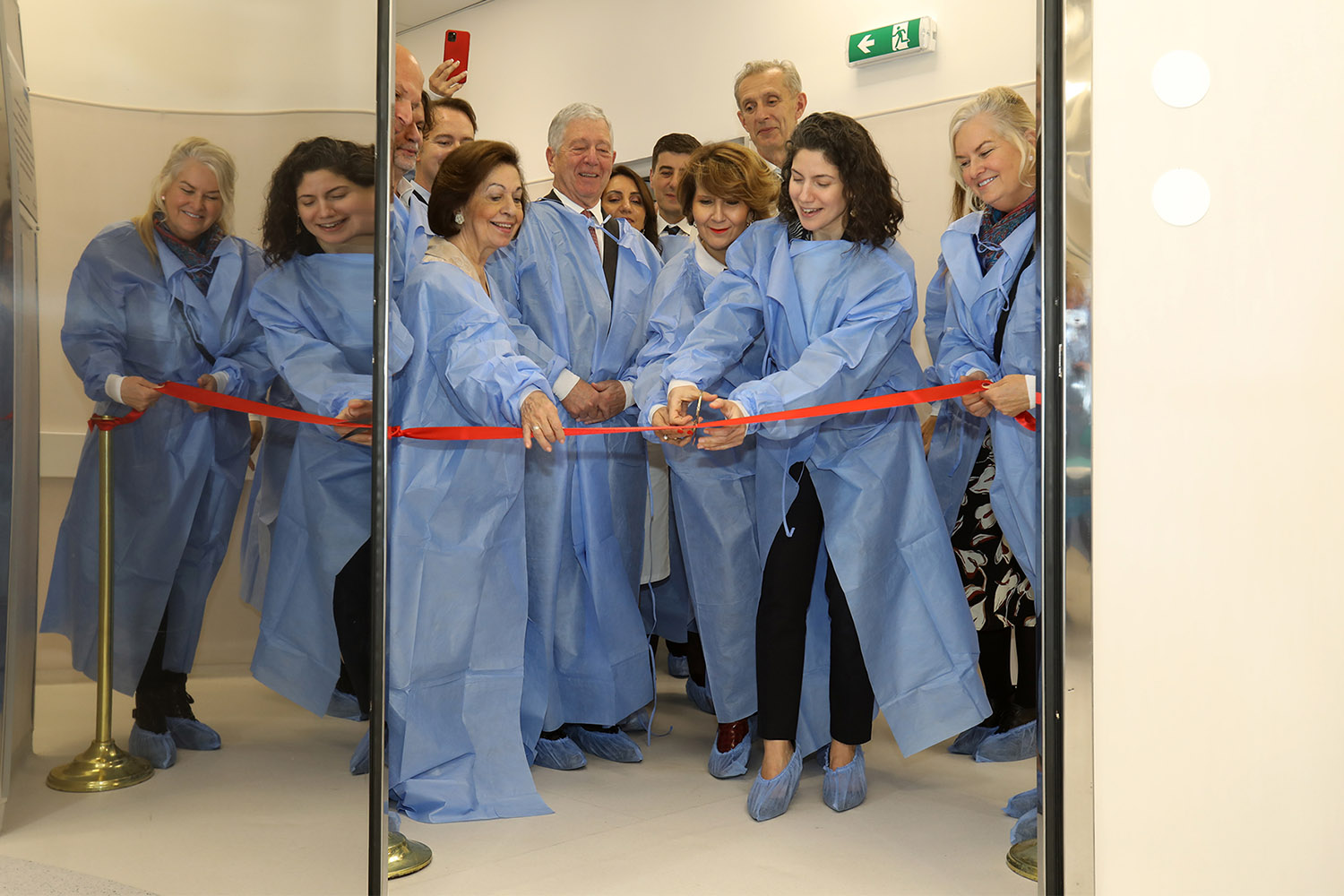 CROWN PRINCESS KATHERINE OPENS NEW DELIVERY ROOM IN NARODNI FRONT CLINIC 