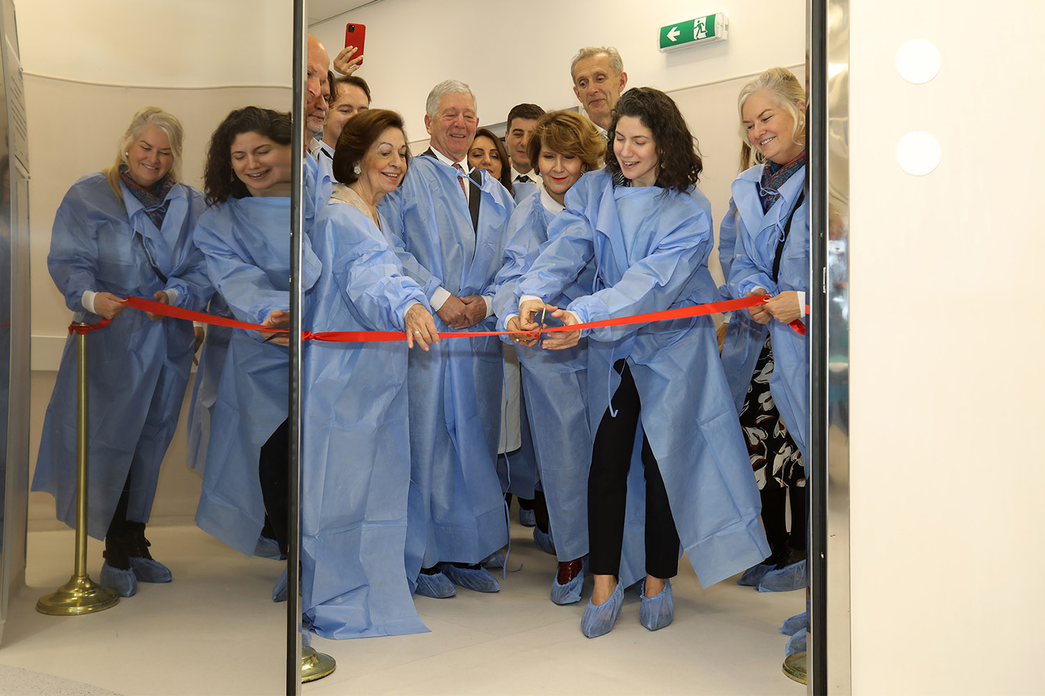 CROWN PRINCESS KATHERINE OPENS NEW DELIVERY ROOM IN NARODNI FRONT CLINIC
