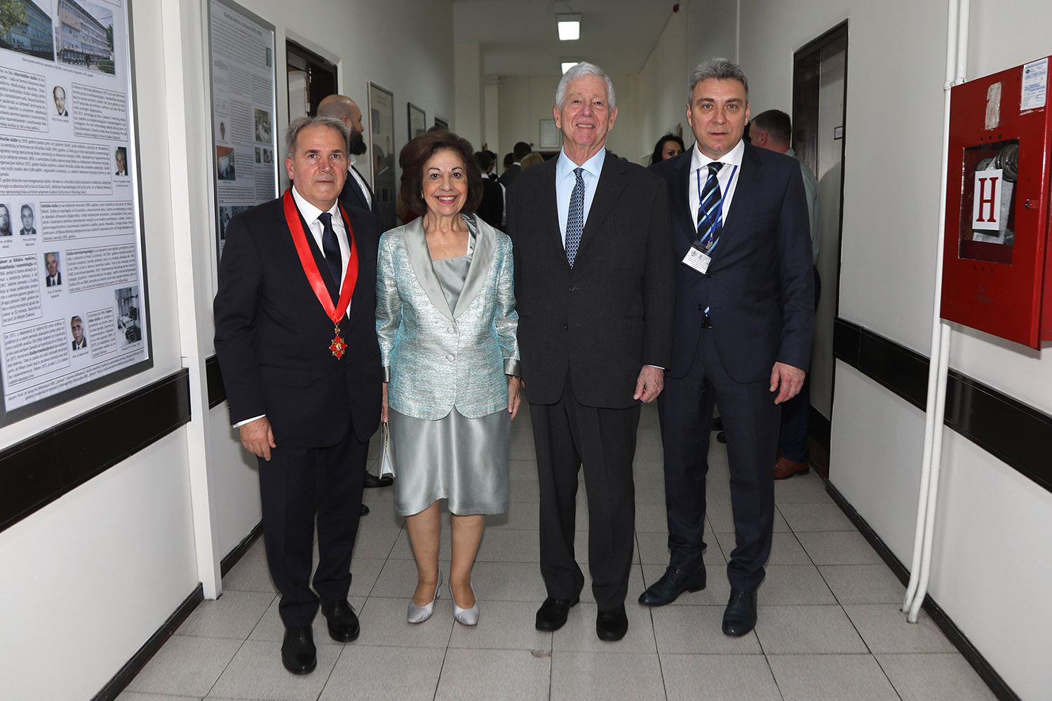 ROYAL COUPLE OF SERBIA AT THE 240TH ANNIVERSARY OF ZEMUN CLINICAL CENTRE