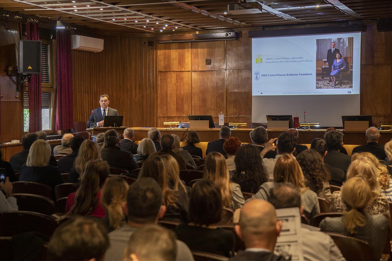 CROWN PRINCE AND CROWN PRINCESS OF SERBIA PATRONS OF “HIPPOCRATIC VALUES AND MEDICINE” SYMPOSIUM 