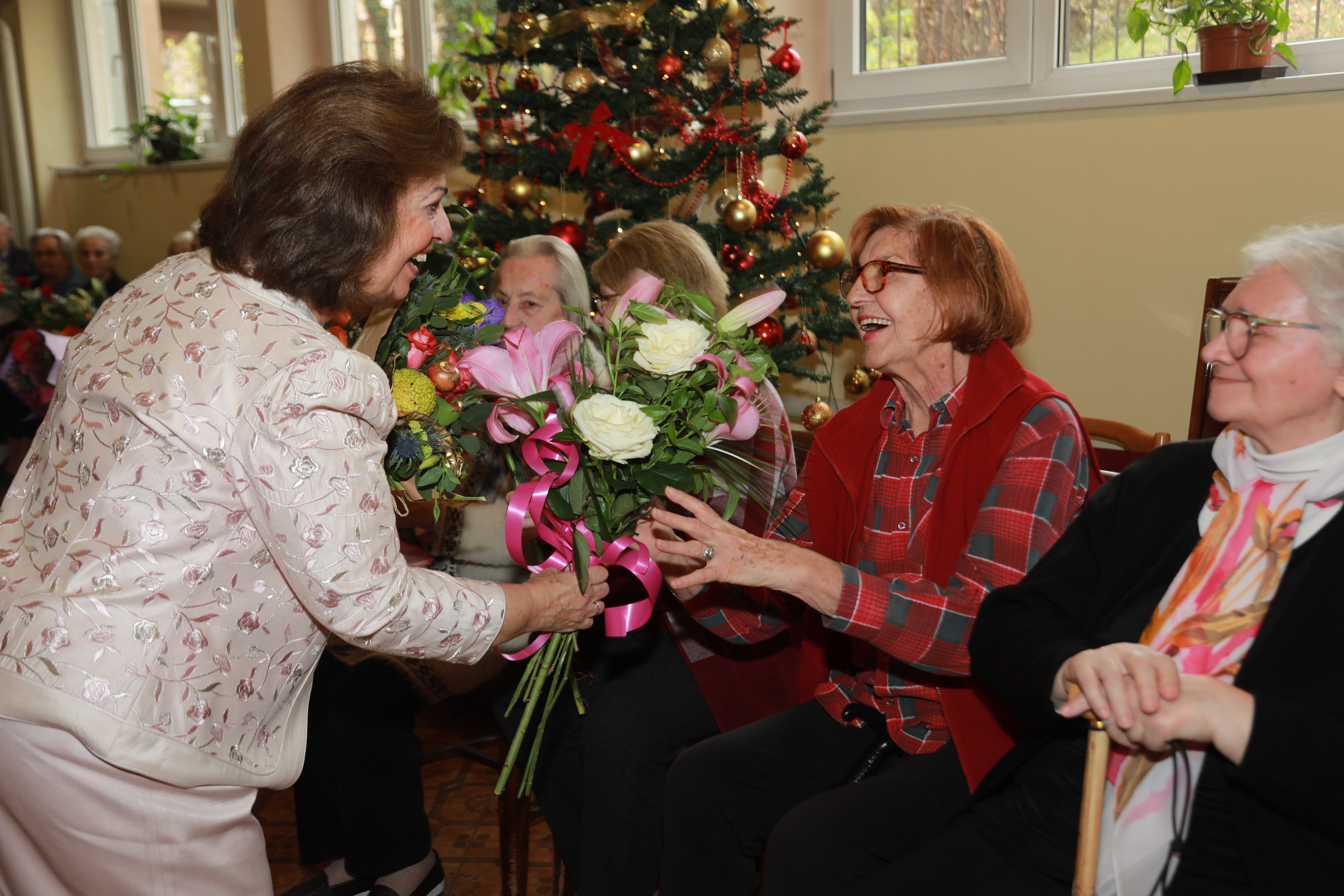 HRH PRINCESS KATHERINE VISITED HOME FOR THE ELDERLY PEOPLE VOZDOVAC