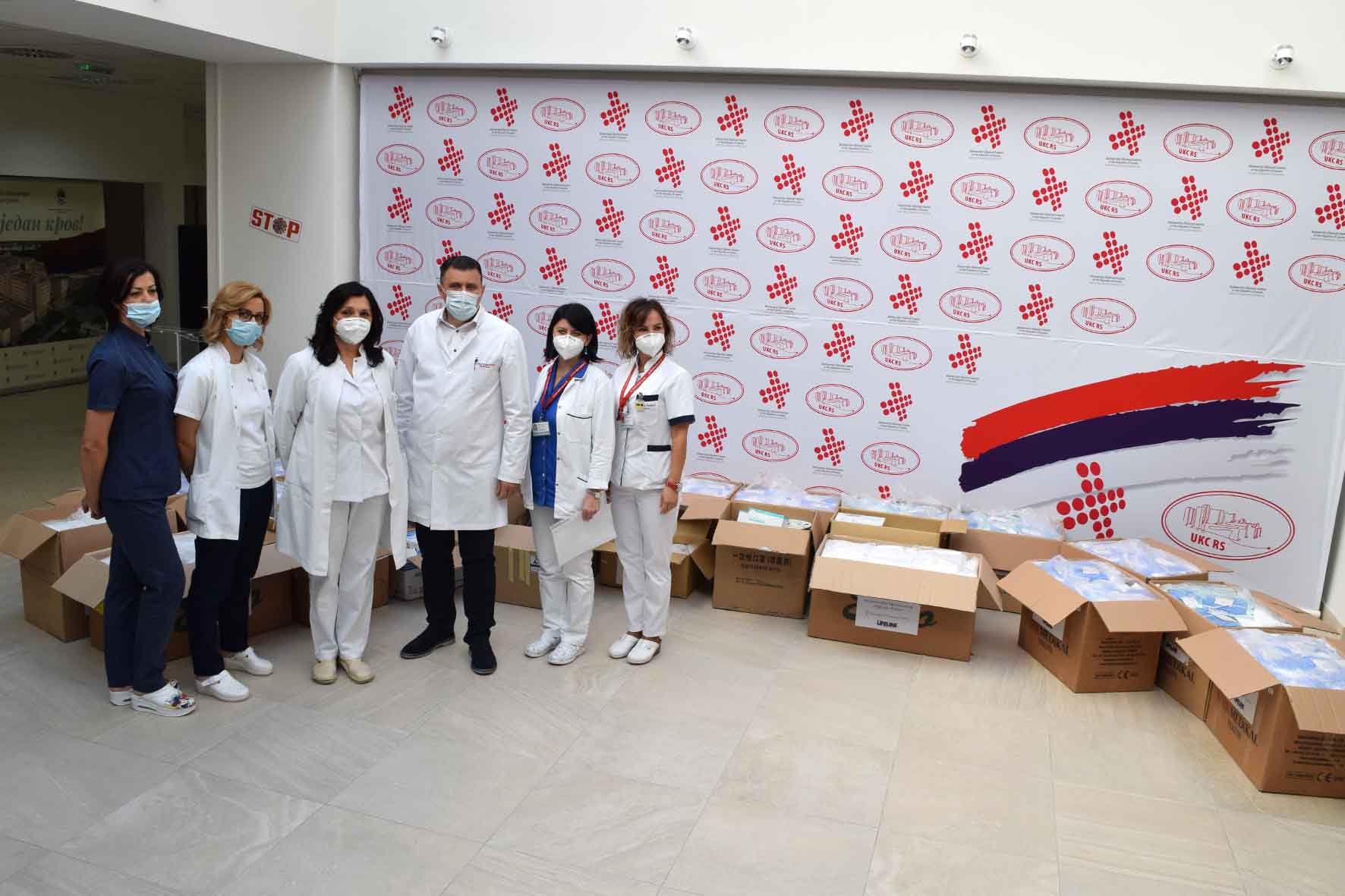CROWN PRINCESS KATHERINE FOUNDATION, LIFELINE CHICAGO AND PITTSBURGH/TRI-STATE COMMITTEE HELP UNIVERSITY CLINICAL CENTRE OF REPUBLIKA SRPSKA