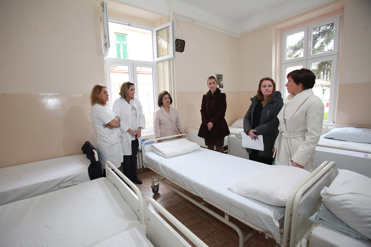HRH Crown Princess Katherine Foundation and Lifeline Chicago Refurbished Psychiatric Hospital Kovin