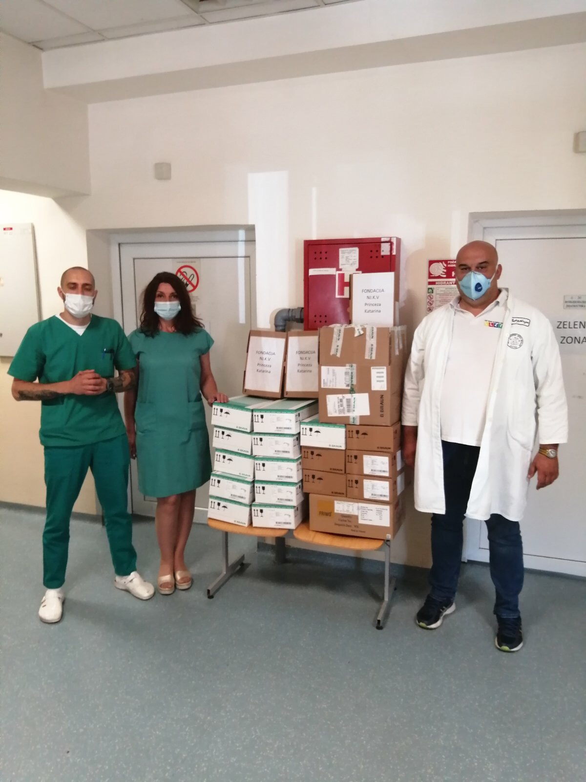 PRINCESS KATHERINE AND LIFELINE UNITED KINGDOM DONATE HOSPITAL EQUIPMENT TO FIGHT CORONAVIRUS