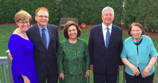 Royal Couple at Humanitarian Dinner in Boston in Aid of Cancer Patients in Serbia