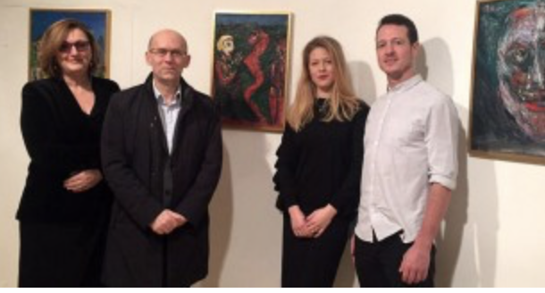 Ahead of Humanitarian Auction to Help Children with Disabilities: Exhibition of Cile Marinkovic's Paintings