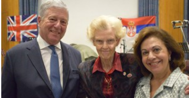 Royal Couple Attend Charity Event in Northwood, United Kingdom to Raise Funds for an Ambulance for Toponica Hospital