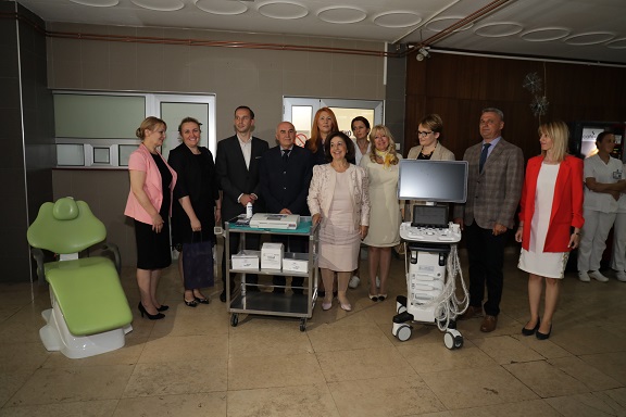 HRH CROWN PRINCESS KATHERINE DELIVERS MEDICAL EQUIPMENT WORTH 40,300 EUROS TO CACAK HOSPITAL