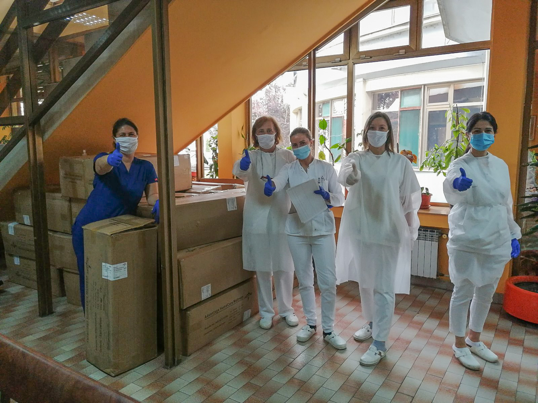 PRINCESS KATHERINE FOUNDATION DONATES MATTRESSES VALUE 6,500 EUR TO VRSAC HOSPITAL FOR PSYCHIATRIC DISEASES