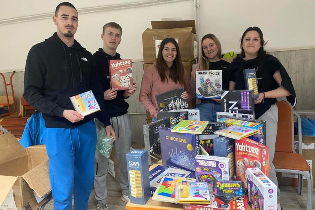 CROWN PRINCESS KATHERINE FOUNDATION AND LIFELINE CHICAGO DONATE TO IVANJICA HIGH SCHOOL STUDENT DORMITORY